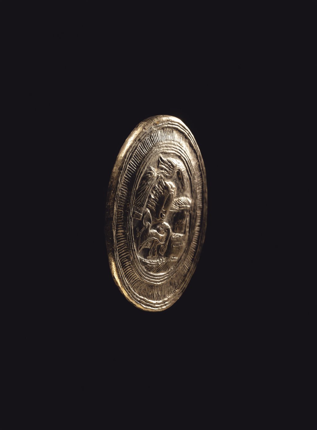 Sello precolombino de la colección de arqueología